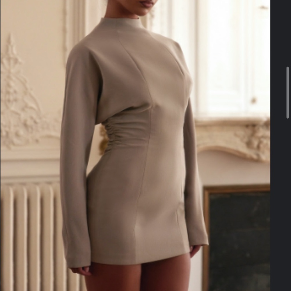 COPY - PLEATED BODYCON DRESS